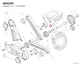 SPACER 71610732A diagram position