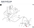 BUSH PLATE D.305