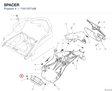SPACER 71611071AB diagram position