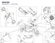 SPACER 71611071B diagram position
