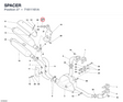 SPACER 71611161A diagram position