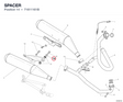 SPACER 71611161B diagram position