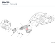 SPACER 71611441B diagram position