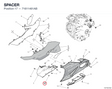 SPACER 71611461AB diagram position