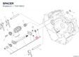 SPACER 71611581C diagram position