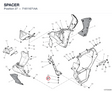 SPACER 71611671AA diagram position
