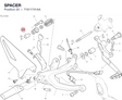 SPACER 71611741AA diagram position