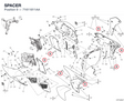 SPACER 71611811AA diagram position