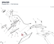 SPACER 71611841AA diagram position