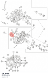 Diagram preview: OIL PIPE (90238014000)
