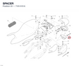SPACER 71614101A diagram position