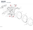 SPACER 71614142B diagram position