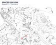 SPACER 25X10X6 71614161A diagram position