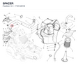 SPACER 71614201B diagram position