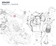 SPACER 71614211B diagram position