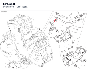 SPACER 71614221A diagram position