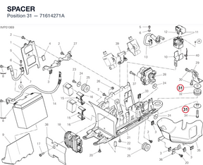 SPACER 71614271A diagram position