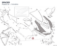 SPACER 71614291A diagram position
