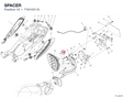 SPACER 71614311A diagram position