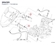 SPACER 71614681AA diagram position