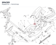 SPACER 71614741AA diagram position