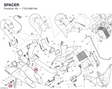 SPACER 71614881AA diagram position