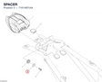 SPACER 71614921AA diagram position