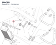 SPACER 71614941AA diagram position