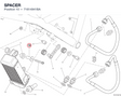 SPACER 71614941BA diagram position