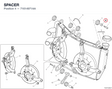 SPACER 71614971AA diagram position