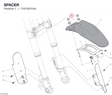 SPACER 71615031AA diagram position