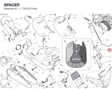 SPACER 71615111AA diagram position