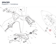 SPACER 71615291AA diagram position