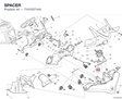 SPACER 71615371AA diagram position