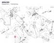 SPACER 71615521AA diagram position