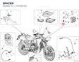 SPACER 71615541AA diagram position