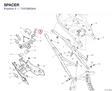SPACER 71615883AA diagram position