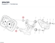 SPACER 71615941AA diagram position