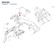 SPACER 71616161A diagram position