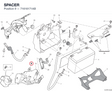 SPACER 71616171AB diagram position