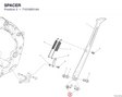 SPACER 71616851AA diagram position