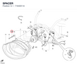 SPACER 71640011A diagram position