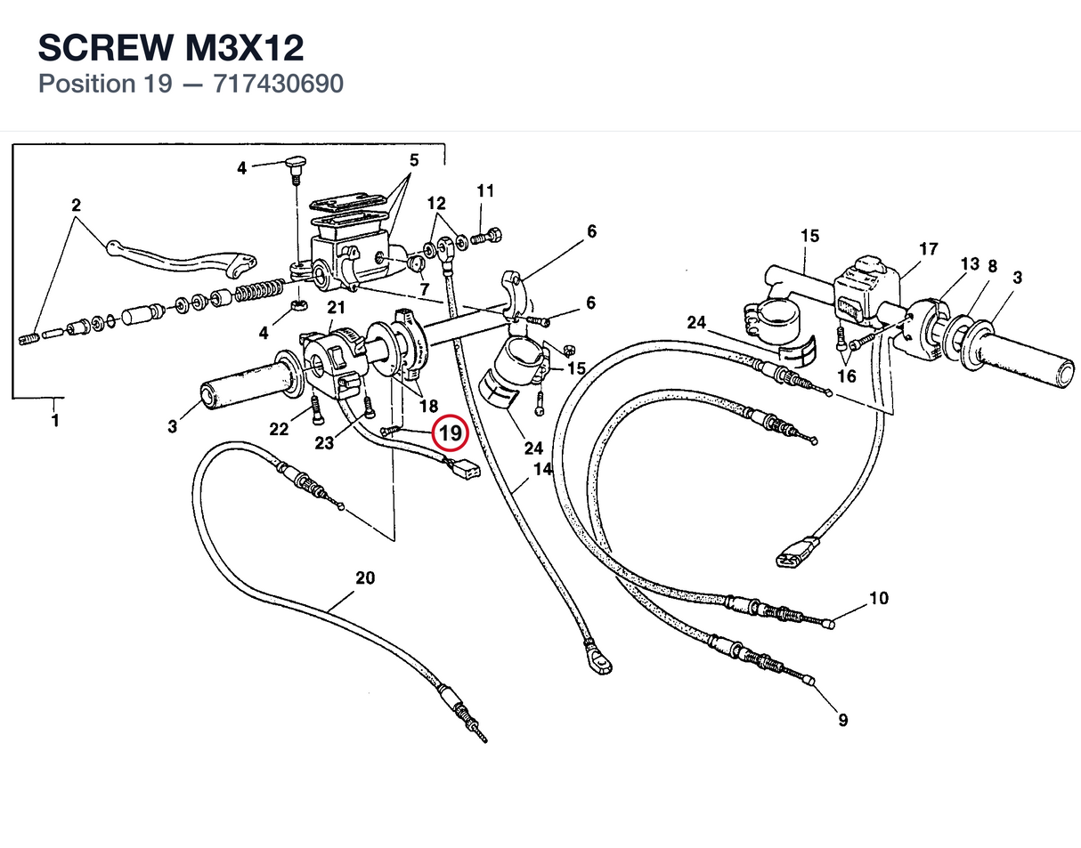 SCREW M3X12