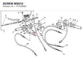 SCREW M3X12
