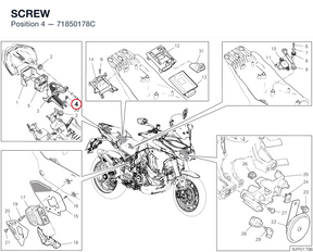 SCREW 71850178C diagram position