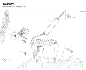 SCREW 71850218C diagram position