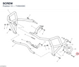 SCREW 71850430C diagram position