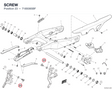 SCREW 7185085BF diagram position