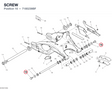 SCREW 7185239BF diagram position