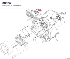 SCREW 72050069E diagram position